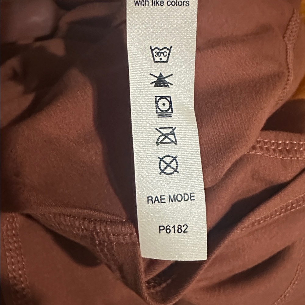 Rust Flared Yoga Pants - Picture 6 of 6